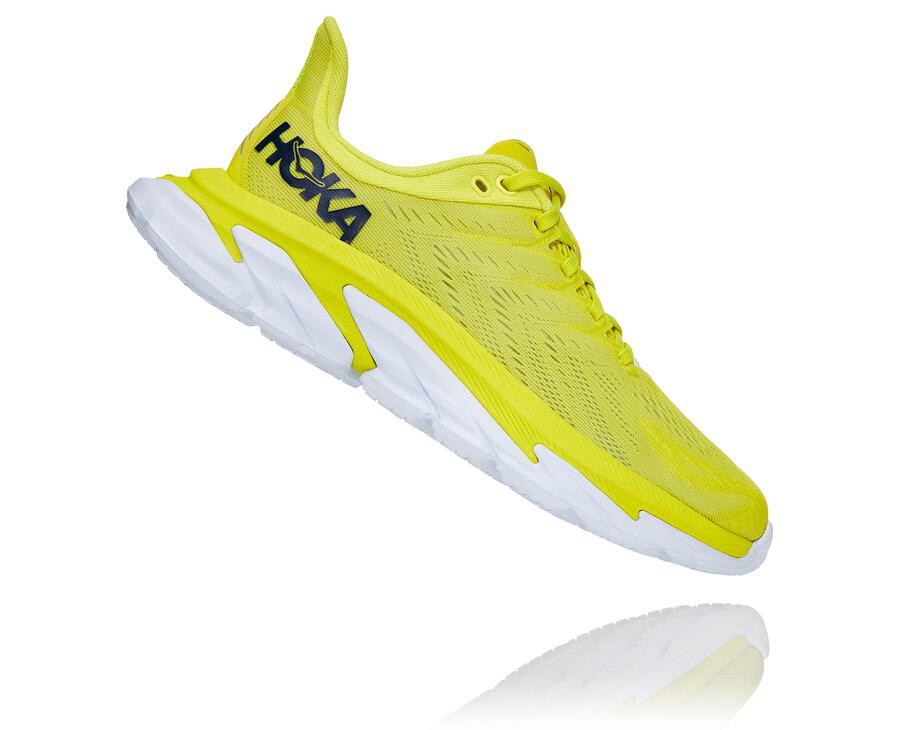 Hoka One One Koşu Ayakkabısı Kadın Floresan - Clifton Edge - CS5849712